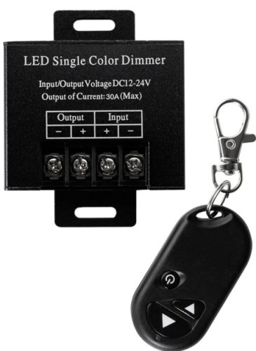 Диммер с брелоком LP-M7-DIM-30A 12-24V 30A 360-720W картинка 